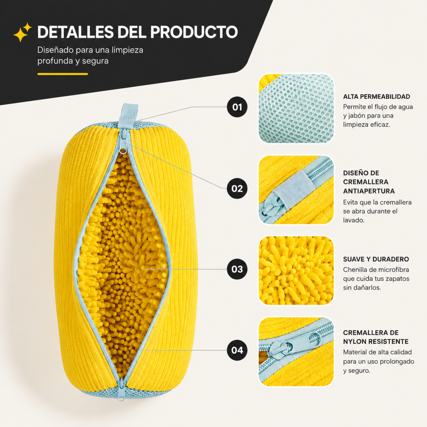 Bolsa de Lavado para Zapatillas